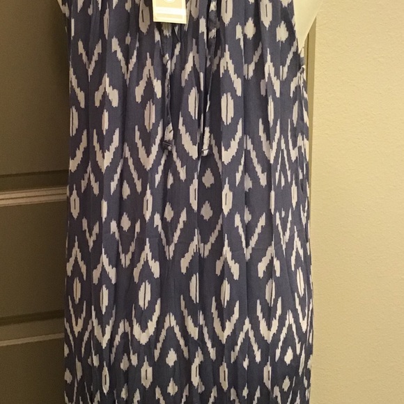MudPie tie neck maxi dress - Picture 2 of 6